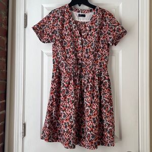 Gap Floral Short Sleeve‎ Dress Size 4